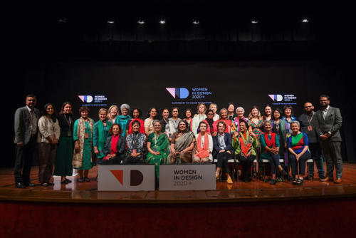 Speakers, Panelist and the team of the Women In Design 2020+ Conference. 