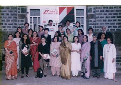 Speakers and the team of the Women In Architecture 2000 Plus Conference. 